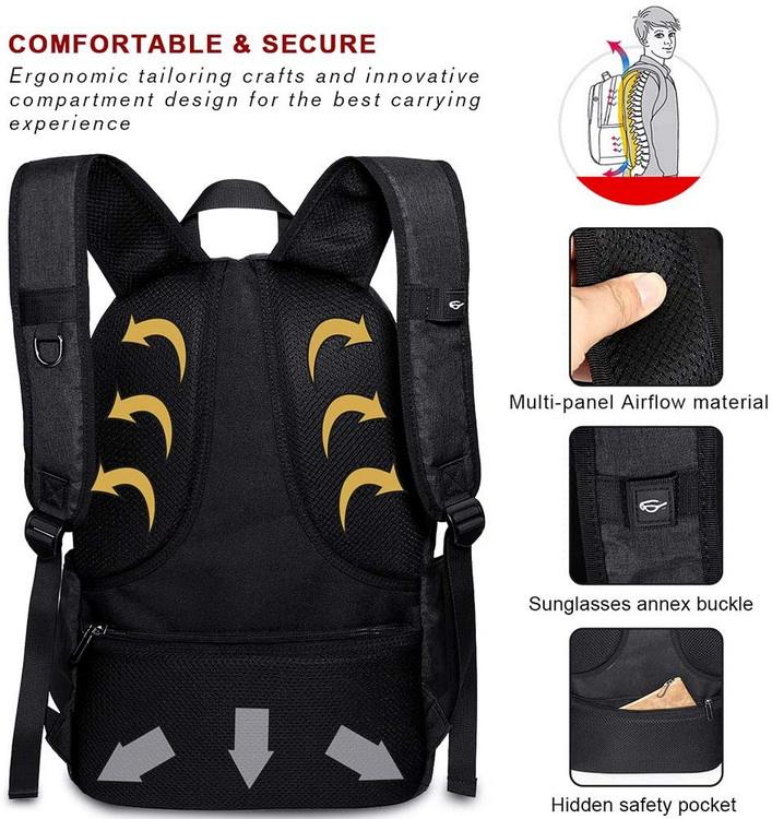 Wholesale anti theft laptop backpack with usb custom logo travel rucksack large capacity leisure backpacks